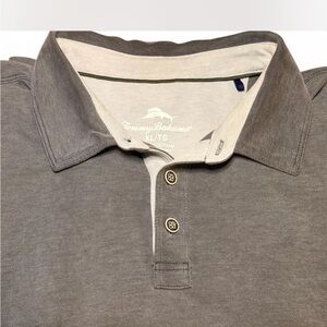 Men’s Tommy Bahama Men's Dark Grey Polo Shirt XL
